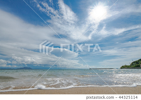 Tsuyazaki海岸[福岡縣]在夏天 44325114