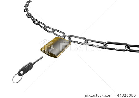 預防犯罪形象（掛鎖式） 44326099