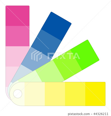 Colorful cartoon wall color palette 44326211