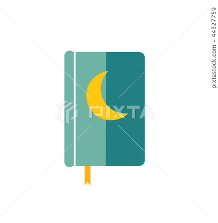 Quran Koran Religious Text Islam Vector Isolated 44327759