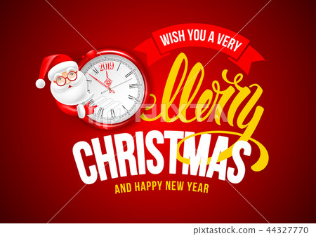 Merry Christmas And Happy New Year 44327770