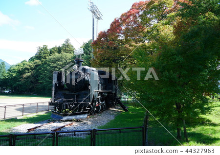 Steam locomotive (C56-94) Omachi Nishi Park Omachi City Steam locomotive (C56-94) Omachi Nishi Park Omachi City 44327963