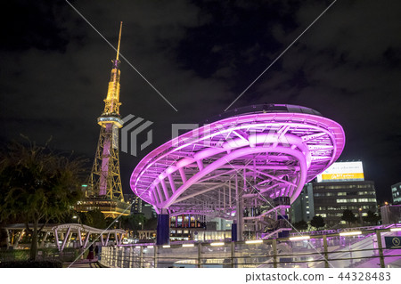 Aichi Prefecture Nagoya City Oasis 21 Night View Aichi Prefecture Nagoya City Oasis 21 Night View 44328483