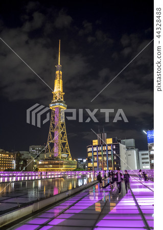 Aichi Prefecture Nagoya City Oasis 21 Night View 44328488