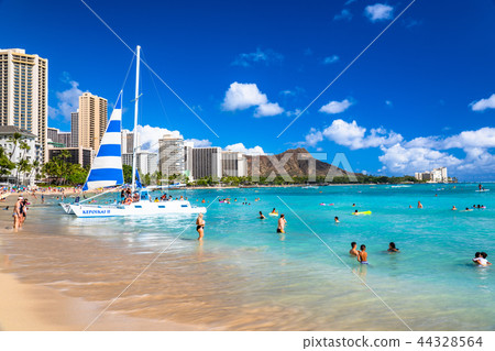"Hawaii" Waikiki Beach Honolulu "Hawaii" Waikiki Beach Honolulu 44328564