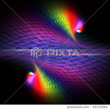 Spiral digital art. Abstract form and colors. Spiral digital art. Abstract form and colors. 44329069