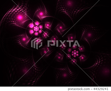 Bright Faceted background. Futuristic design. 44329241