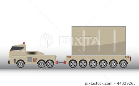 Many Wheel Trailer and Truck for Heavy Weight 44329263