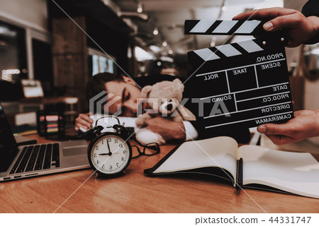 Project. Alarm Clock. Business Suit. Sleeping. 44331747