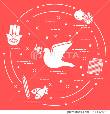 Jewish symbols 44332856
