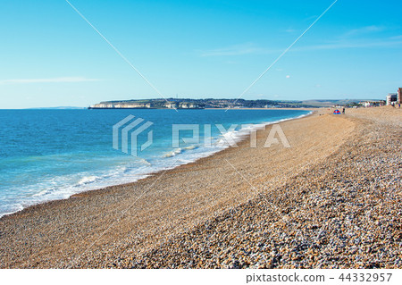 Seaford beach, East Sussex, UK Seaford beach, East Sussex, UK 44332957
