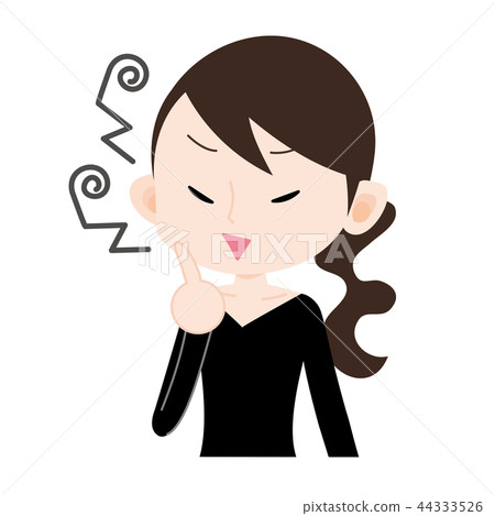 令人噁心的女人諷刺批判上半身 令人噁心的女人諷刺批判上半身 44333526