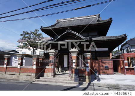 The tourist attraction "Old Western Studies Museum" in Tsuyama City, Okayama Prefecture: The front entrance The tourist attraction "Old Western Studies Museum" in Tsuyama City, Okayama Prefecture: The front entrance 44336675