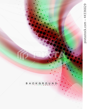Background abstract - liquid colors wave flow 44336829
