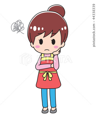 worried housewife 44338339