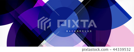 Abstract background - multicolored circles, trendy minimal geometric design Abstract background - multicolored circles, trendy minimal geometric design 44339532