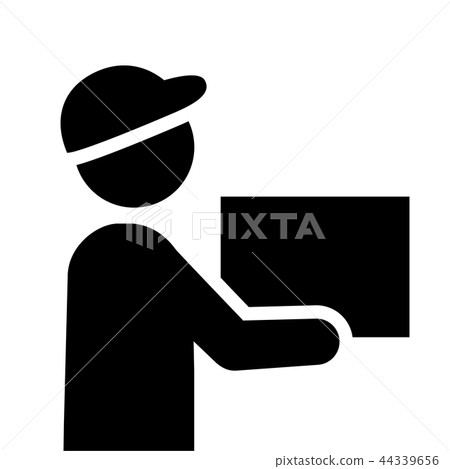 Delivery staff icon - Stock Illustration [44339656] - PIXTA