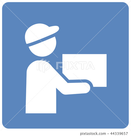 Delivery staff icon 44339657