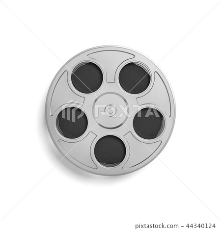 Movie Film Reel. 3d rendered image, Stock image