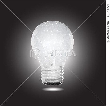 Polygonal light bulb Polygonal light bulb 44341221