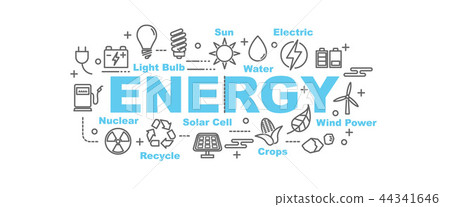 energy vector banner 44341646