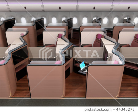 私人企業類套件（中心專欄）佈局的概念圖像 44343275