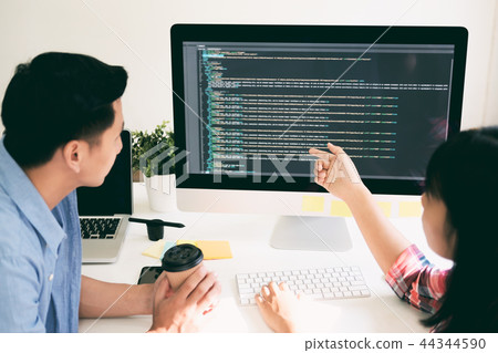 UX UI and Programming development technology. 44344590