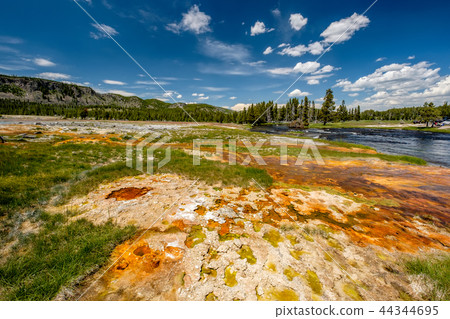 Firehole River, Yellowstone National Park, Wyoming Firehole River, Yellowstone National Park, Wyoming 44344695