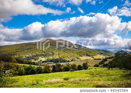 Bieszczady mountains at autumn,  Poland 44345564