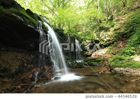 峽谷的瀑布871 44346529