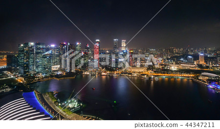 新加坡濱海灣夜景 44347211