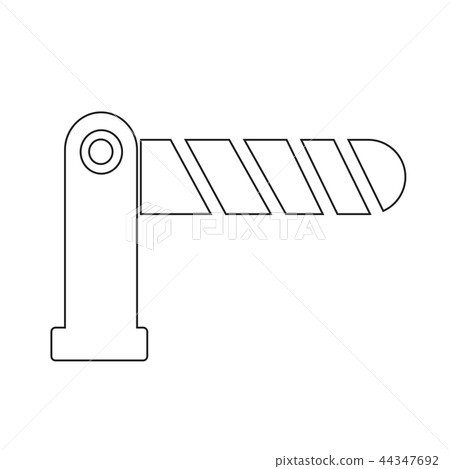 Road barrier icon Road barrier icon 44347692