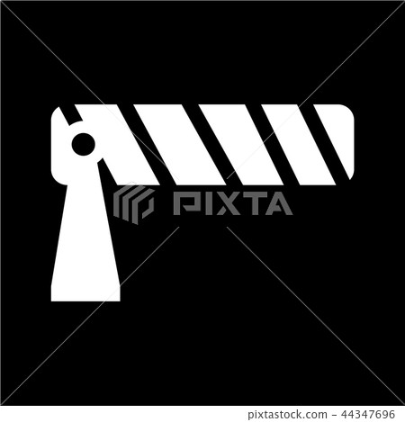 Road barrier icon Road barrier icon 44347696