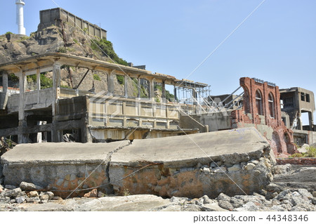 [Nagasaki] Landing on the World Heritage Hashima Coal Mine (Gunkanjima) 44348346