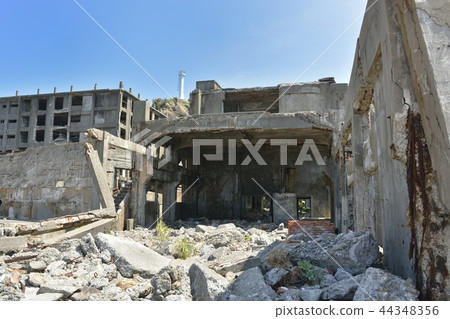 [Nagasaki] Landing on the World Heritage Hashima Coal Mine (Gunkanjima) 44348356