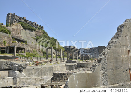 [Nagasaki] Landing on the World Heritage Hashima Coal Mine (Gunkanjima) 44348521