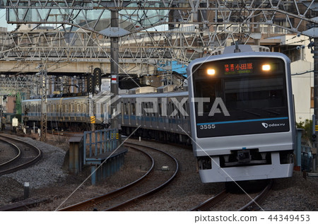 Odakyu 3000 + 8000 high speed express Odawara line 44349453
