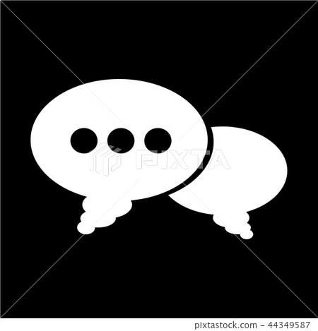Speech bubble icon Speech bubble icon 44349587
