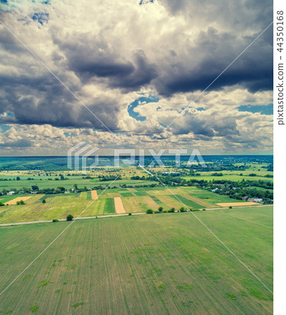 Aerial view of the rural landscape 44350168