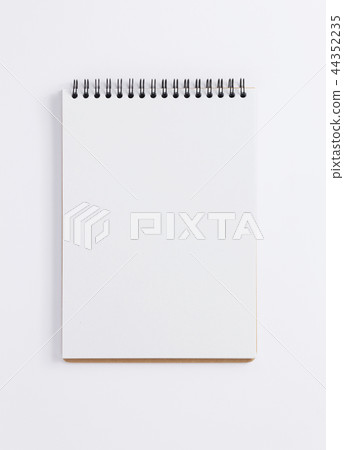 open notebook or book on white background open notebook or book on white background 44352235