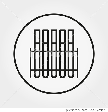Laboratory test tubes. Universal Icon. Vector. Editable Thin line. Laboratory test tubes. Universal Icon. Vector. Editable Thin line. 44352944