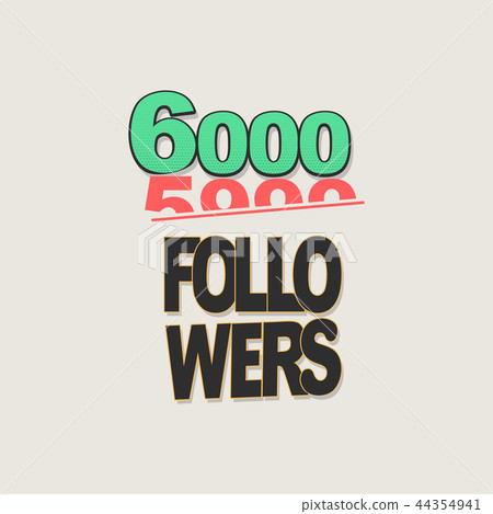 Follower banner comic text pop art design 44354941