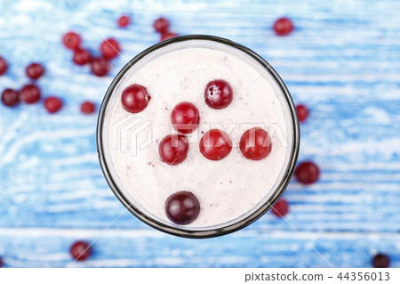 milkshake with cranberries milkshake with cranberries 44356013