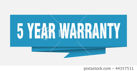 5 year warranty 5 year warranty 44357511