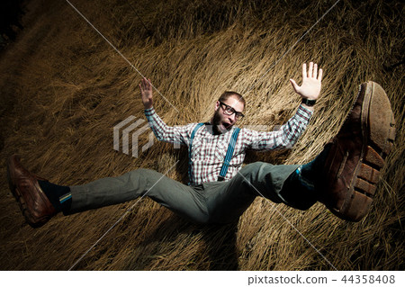 Redneck nerd man Redneck nerd man 44358408