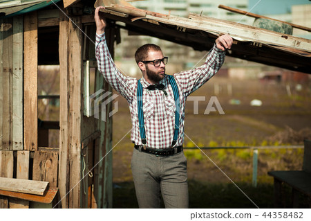 Redneck nerd man Redneck nerd man 44358482