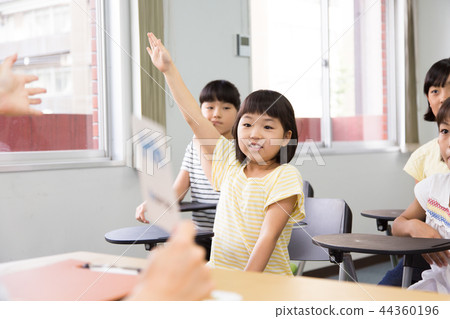 Child English conversation classroom image 44360196