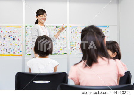 Child English conversation classroom image 44360204