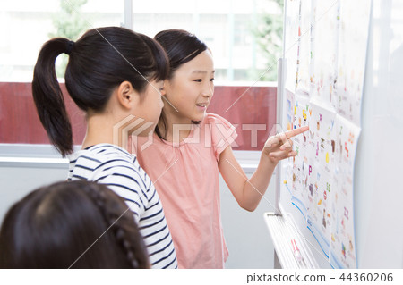Child English conversation classroom image 44360206