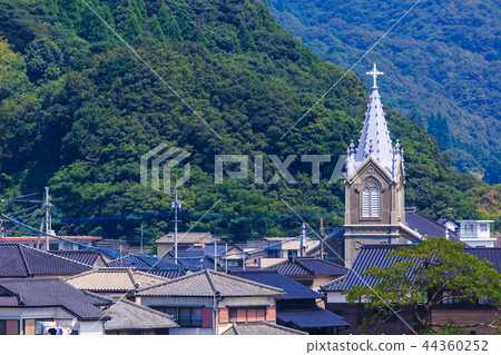 世界遺產，可以看到天主教會津教堂和會津村[熊本縣天草] 44360252